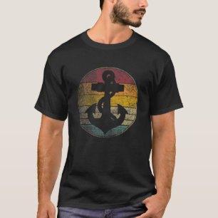 Sail Sailing Boat Gift Retro Style Vintage Funny 7 T-Shirt