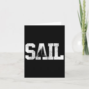 Sail Sailing Gift  Card