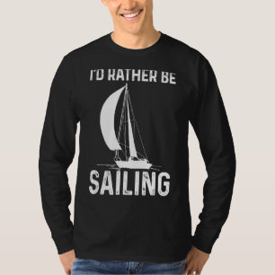 Sail Seaman Seafrer Seehund Captain T-Shirt