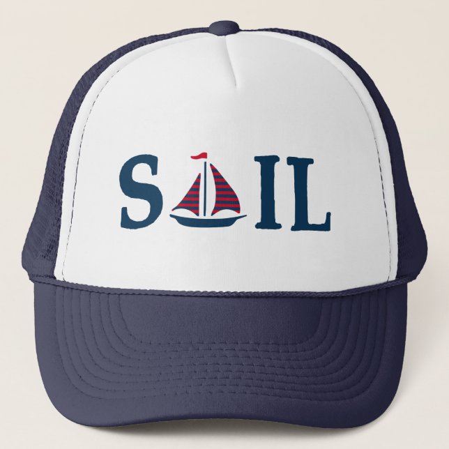 Sail Trucker Hat (Front)