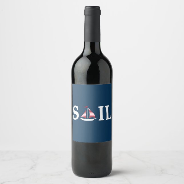 Sail Wine Label (Front)