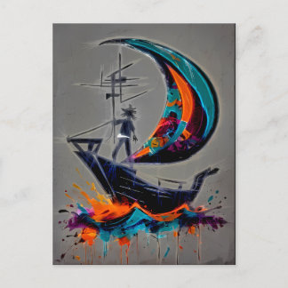 Sail Your Own Storm Postcard