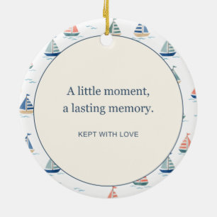 Sailboat Adventure Awaits Ornament