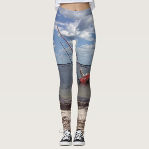 Sailboat Aground Leggings