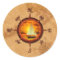 Sailboat And Compass Rose