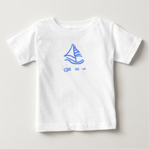 Sailboat and Fish Tee