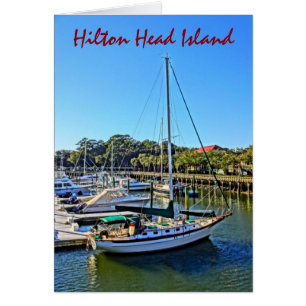 Sailboat At Shelter Cove Marina Hilton Head Island