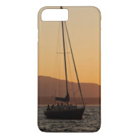 Sailboat At Sunset On The Puget Sound