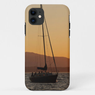 Sailboat At Sunset On The Puget Sound iPhone 11 Case