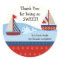 Sailboat Baby Shower Sticker