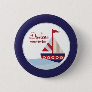 Sailboat Button