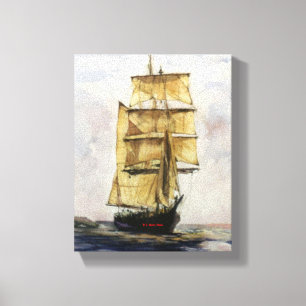 Sailboat Canvas Print