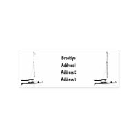 Sailboat cartoon illustration