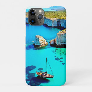 Sailboat Cliffside Sanctuary Art Case-Mate iPhone Case