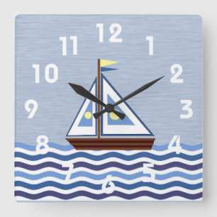 Sailboat Clock