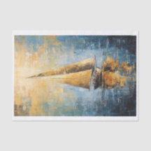 Sailboat Decoupage