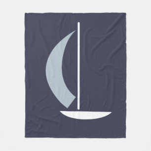 Sailboat Fleece Blanket