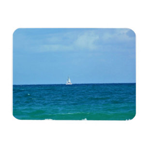 Sailboat, Fort Lauderdale, Florida Magnet