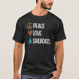 Sailboat Graphic For Women And Men Sailing T-Shirt