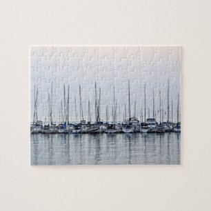 Sailboat Harbour Reflection - Bayfield, WI - 8x10 Jigsaw Puzzle