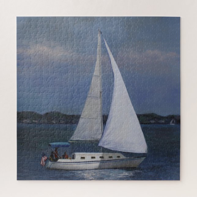 Sailboat Jigsaw Puzzle (Vertical)