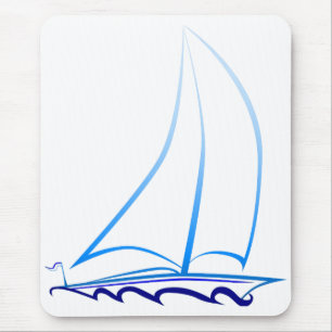 Sailboat Mouse Pad