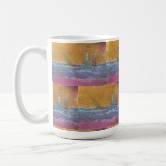 Sailboat Mug (Left)