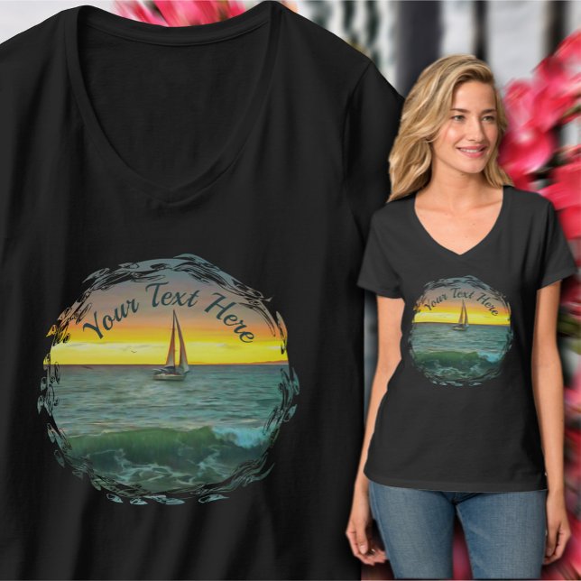 Sailboat on Banderas Bay 0884 T-Shirt (Creator Uploaded)