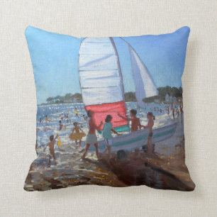 Sailboat Palais Sur Mer 2008 Cushion