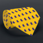Sailboat Pattern Yellow and Blue Tie,Ties Tie<br><div class="desc">Sailboat Pattern Yellow and Blue Tie, Ties</div>