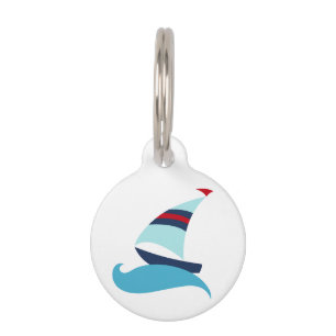 Sailboat Pet Tag