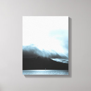 Sailboat photo canvas print