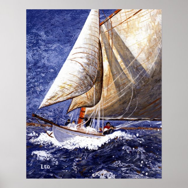 Sailboat Poster (Front)