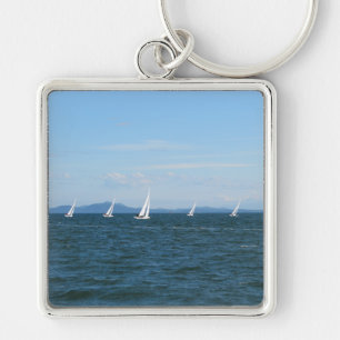 Sailboat Races Key Ring