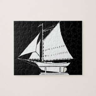sailboat silhouette jigsaw puzzle