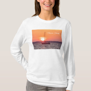 Sailboat Sunrise Long Sleeve T-shirt