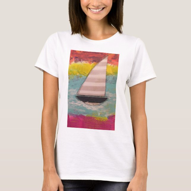 Sailboat  T-Shirt (Front)