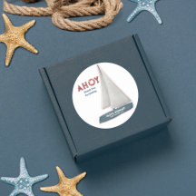 Sailboat Thank you Nautical Baby shower