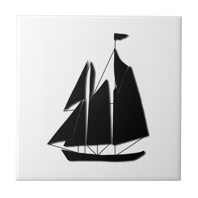 Sailboat Tile (Front)