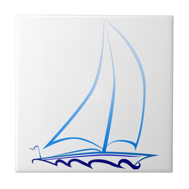 Sailboat Tile (Front)