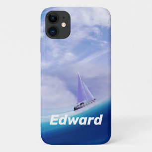 Sailboat up an Epic Wave Case-Mate iPhone Case