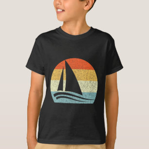Sailboat Vintage Retro Throwck Vacation T-Shirt