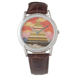 Sailboat with Striped Sail Watch