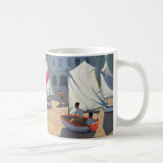 Sailboats Costa Brava 1999 Coffee Mug (Right)