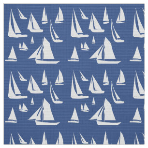 Sailboats Fabric