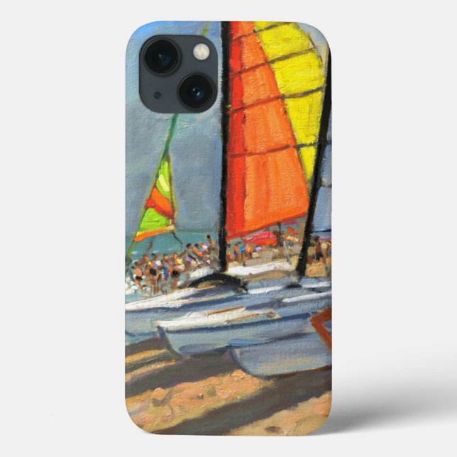 Sailboats Garrucha Spain Case-Mate iPhone Case (Back)