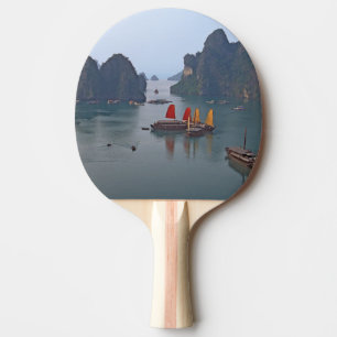Sailboats in Ha Long Bay - Vietnam, Asia Ping Pong Paddle
