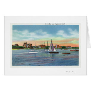 Sailboats in Lewis Bay, Englewood Beach View