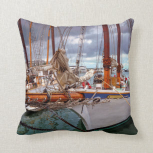Sailboats Morred At Key West Cushion