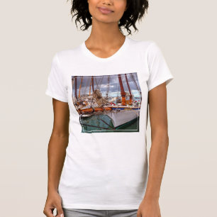 Sailboats Morred At Key West T-Shirt